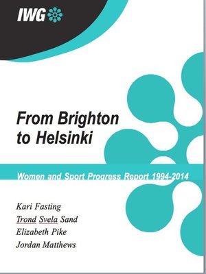 cover image of IWG Progress Report—From Brighton to Helsinki